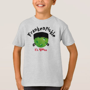 Camiseta Halloween de bolas de póquer - FrankenPickle - est