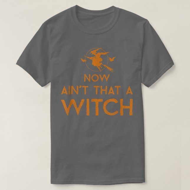 Camiseta Halloween de bruja  (Diseño del anverso)