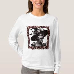 Camiseta Halloween de brujas