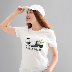 Camiseta Halloween de brujas básico