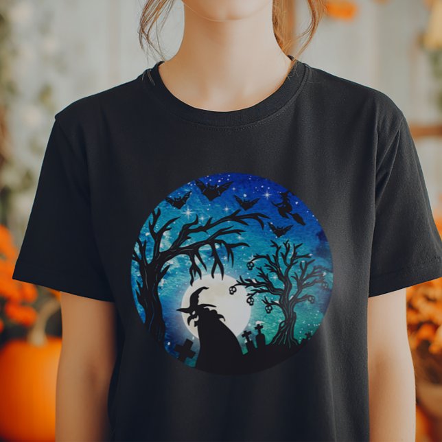 Camiseta Halloween de brujas espeluznantes (Spooky Halloween Tshirt)