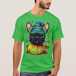 Camiseta Halloween de Bulldog Francés