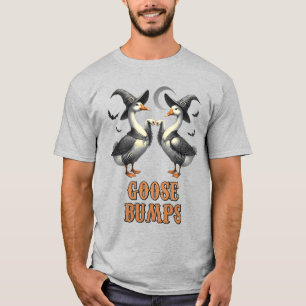 Camiseta Halloween de Bulto de Ganso Divertido Vintage