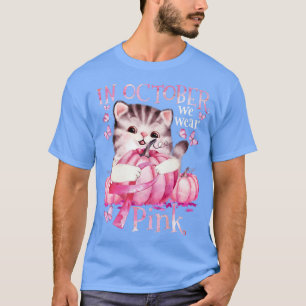 Camiseta Halloween De Calabaza De Gato En Octubre Usamos Br