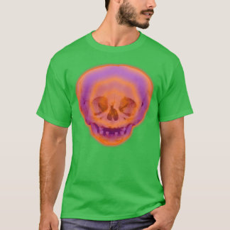 Camiseta Halloween de calavera maya