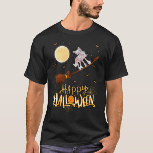 Camiseta Halloween de caza con escopeta de perro en reposo 