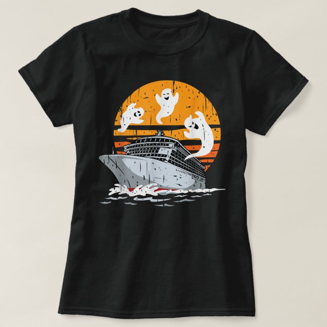 Camiseta Halloween de cruceros en Boos (Diseño del anverso)