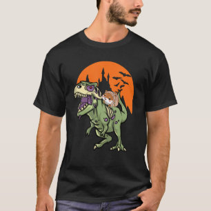 Camiseta Halloween De Dinosaurio De Hamster Mummy Para Niño