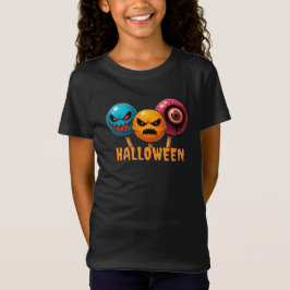 Camiseta Halloween de dulces siniestros