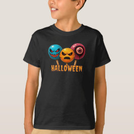 Camiseta Halloween de dulces siniestros