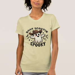 Camiseta Halloween de Fantasma Fantasma de Cowboy Scootin d