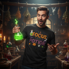 Camiseta Halloween de Focus Potion | Cute Witchy Spook