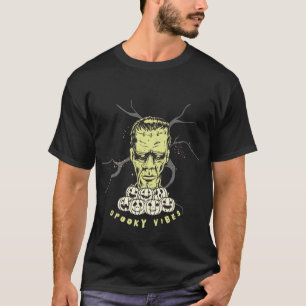 Camiseta Halloween de Frankenstein Spooky Vibes