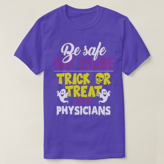 Camiseta Halloween de Funny Médico (Diseño del anverso)