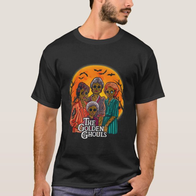 Camiseta Halloween de Golden Ghouls (Anverso)