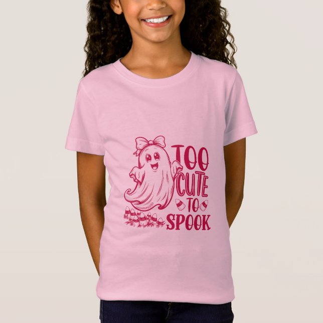 Camiseta Halloween de Guay es demasiado lindo para hablar (Anverso)