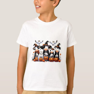 Camiseta Halloween de Halloween de lechuzas fantasma