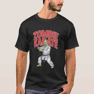 Camiseta Halloween de Karate Clásico - Zombie de Karate
