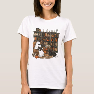 Camiseta Halloween de la Biblioteca de los Amantes del Libr