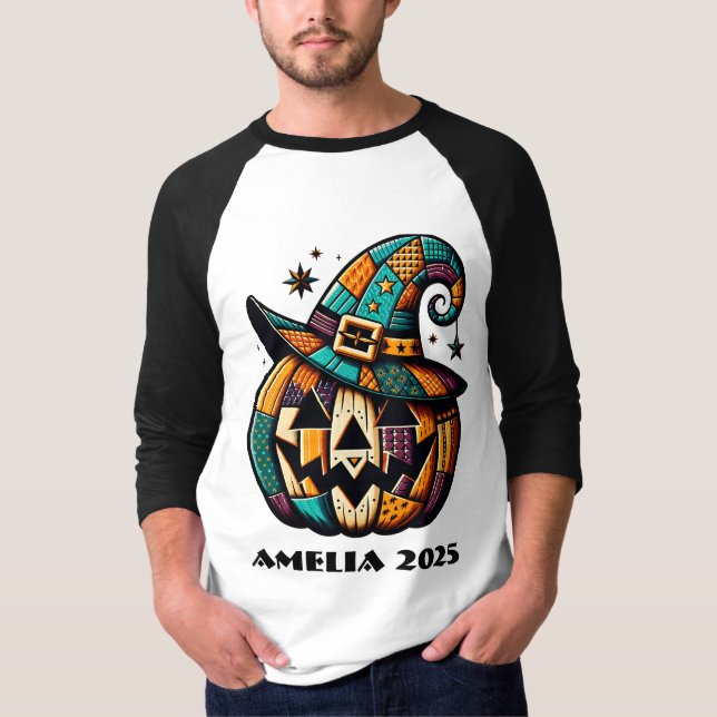 Camiseta Halloween de la bomba de trajes personalizados (Anverso)