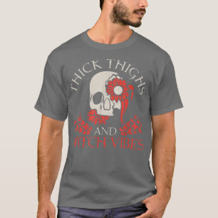 Camiseta Halloween de la brujería Crescent Moon Blackcraft