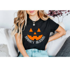 Camiseta Halloween de la calabaza de calabaza de Jack O Lan