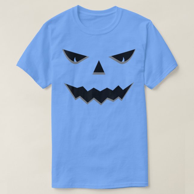 Camiseta Halloween de la calabaza de calabaza de JackOLante (Diseño del anverso)