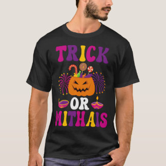 Camiseta Halloween De La Calabaza De Halloween Diwali Y Cos