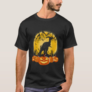 Camiseta Halloween de la Calabaza de Parasaurolophus