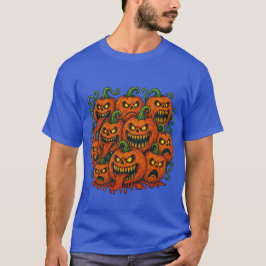 Camiseta Halloween de la Calabaza del Mal