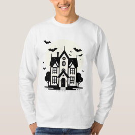 Camiseta Halloween de la casa embrujada