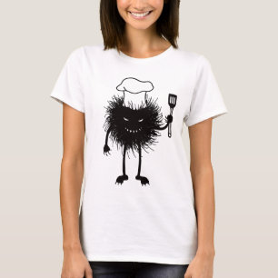 Camiseta Halloween de la creatura malvada de Cocina
