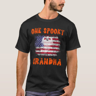 Camiseta Halloween de la familia de una abuela asustada