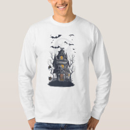 Camiseta Halloween de la mansión embrujada