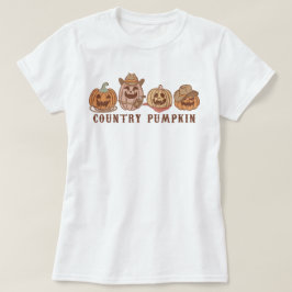 Camiseta Halloween de la moda de la Calabaza de Vaca Occide