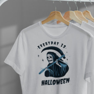 Camiseta Halloween de la Muerte de Paro Grim Reaper