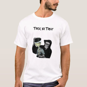 Camiseta Halloween de la muerte: Trick de pañales de vidrio