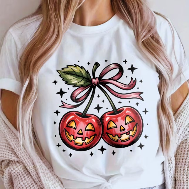 Camiseta Halloween de la temporada de Cherry Spooky (Subido por el creador)