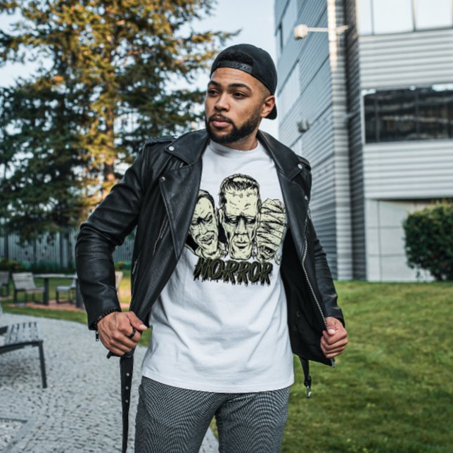 Camiseta Halloween de los monstruos del horror (Subido por el creador)