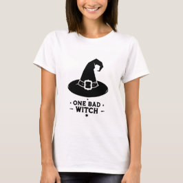 Camiseta Halloween de mala bruja