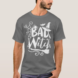 Camiseta Halloween de mala bruja divertida