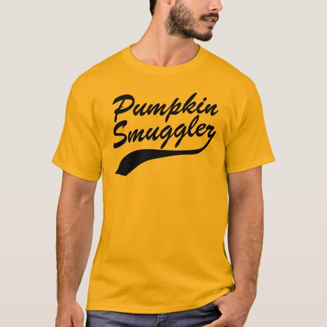 Camiseta Halloween de Maternidad de la Mujer, contrabandist (Anverso)