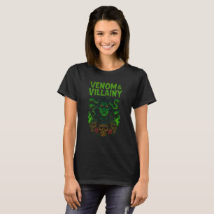 Camiseta Halloween de Medusa Haunted - Venom & Villainy