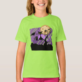 Camiseta Halloween de moda infantil Noche de fantasía