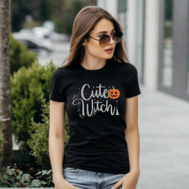 Camiseta Halloween de mujeres blancas y negras