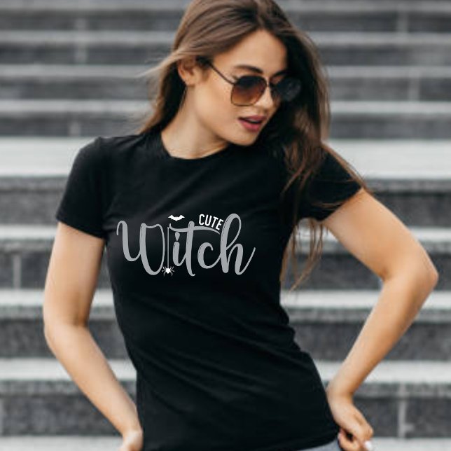 Camiseta Halloween de mujeres blancas y negras (Subido por el creador)