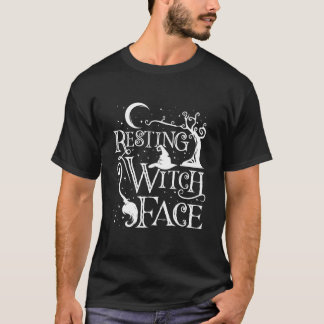Camiseta Halloween de mujeres Chicas divertidas de la bruja