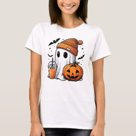 Camiseta Halloween de mujeres fantasma