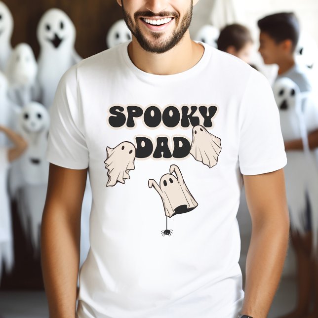 Camiseta Halloween de papá fantasma retro (Subido por el creador)