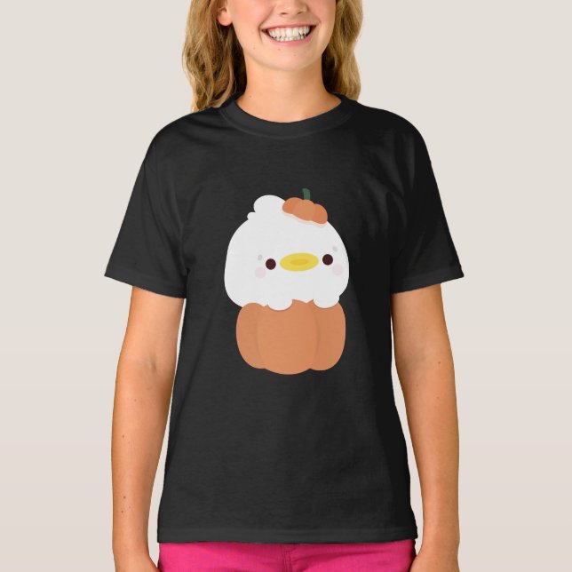 Camiseta Halloween de pato (Anverso)